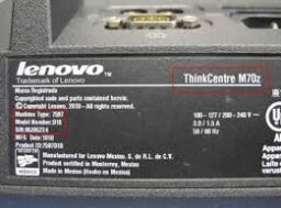 Lenovo Serial Number