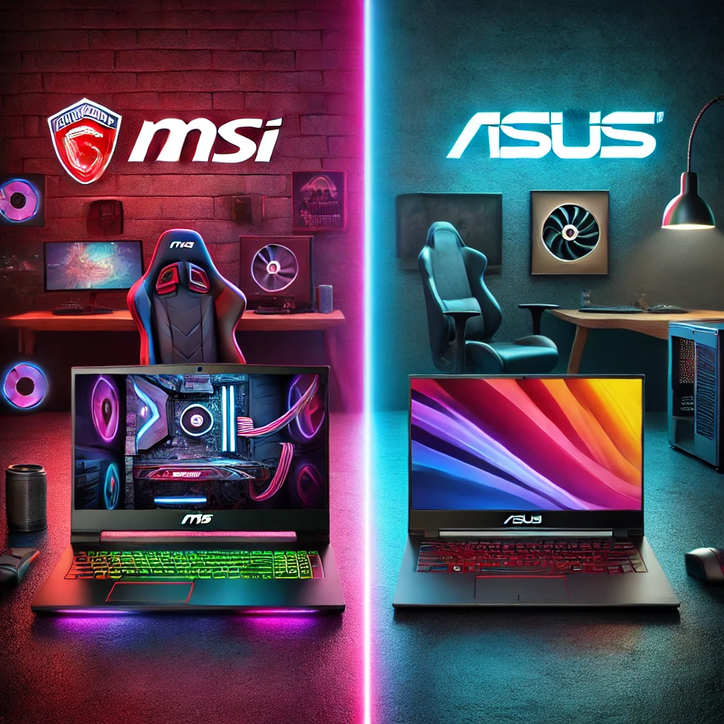 MSI vs ASUS Laptops